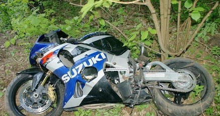 Motocykle wypadły z drogi /Policja