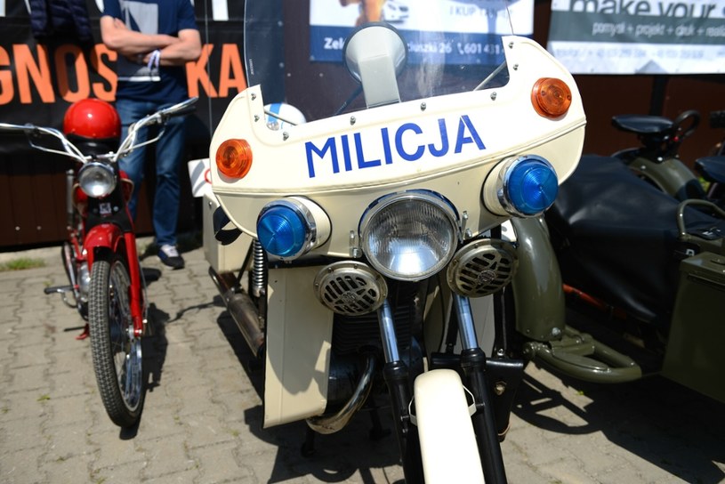 Motocykli MZ używali m.in. milicjanci /Adam Staśkiewicz /East News