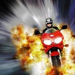 Motocykliści robią tzw. pętlę śmierci - w ten mit uwierzyli nawet posłowie