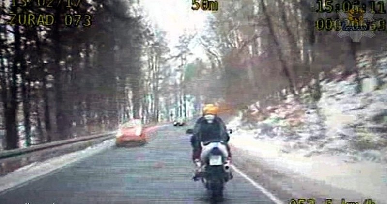 Motocyklista miał 1,8 promila, za to nie miał prawa jazdy /Informacja prasowa