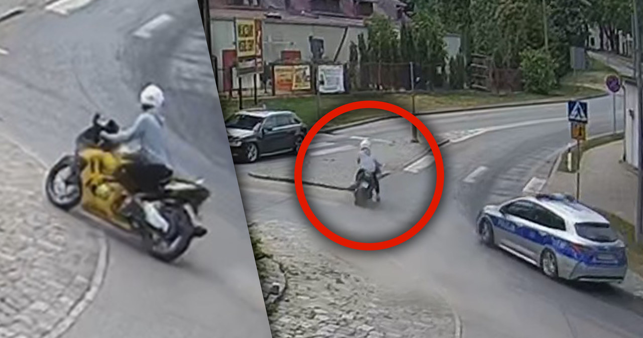 Motocyklista pobił rekord. Zebrał 197 punktów karnych i 35 650 zł w mandatach /INTERIA.PL/Policja.pl