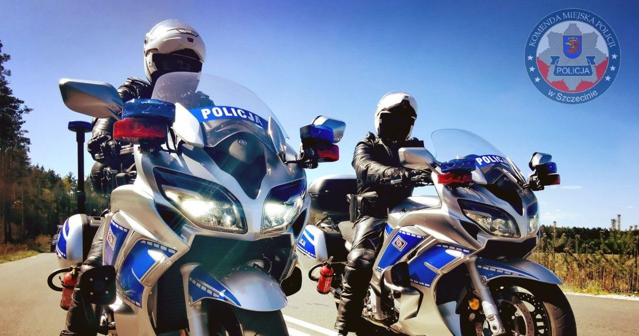 Motocyklista uciekał przed policją, lecz policja była szybsza