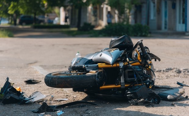 Motocyklista zginął w wypadku w Kętach