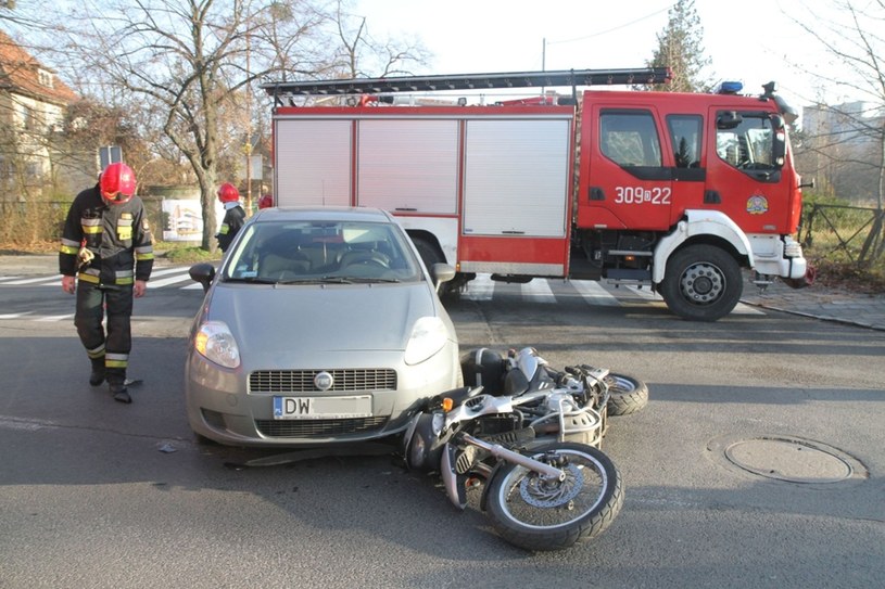 Motocyklistów na drogach przybywa, przybywa też wypadków /Jarosław Jakubczak / Polska Press /East News