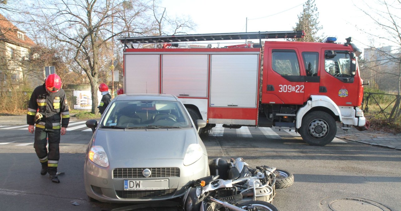 Motocyklistów na drogach przybywa, przybywa też wypadków /Jarosław Jakubczak / Polska Press /East News