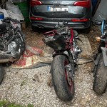 Motocyklowa "dziupla" w Łódzkiem zlikwidowana przez policjantów