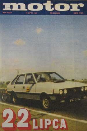 "Motor" 29/1987 /Informacja prasowa
