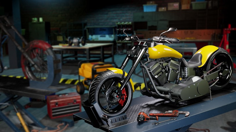 Motorcycle Mechanic Simulator 2021 /materiały prasowe