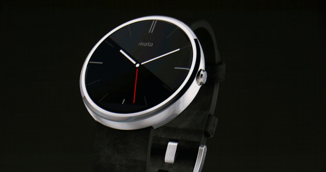 Motorola Moto 360 - zegarek z systemem Android Wear. /AFP