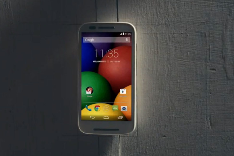 Motorola Moto E może być bardzo popularnym smartfonem. /materiały prasowe