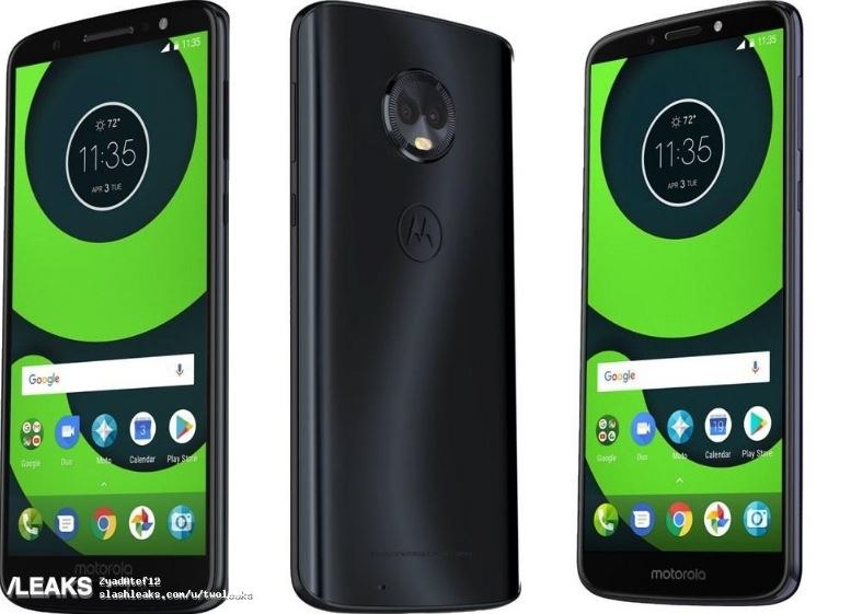 Motorola Moto G6 będzie miała cieńsze ramki /Slashleaks /Twitter