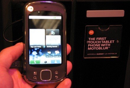 Motorola Quench - premierowa Motorola z Barcelony /INTERIA.PL