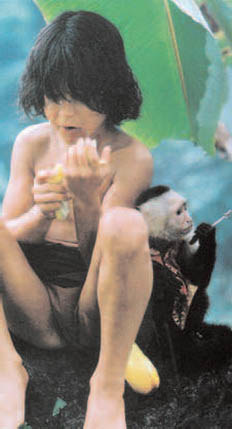 Mowgli (Jamie Williams) w filmie Druga Księga Dżungli, reż. 