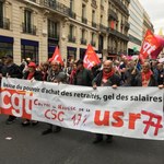 ​"Mówimy nie". Wielka fala protestów emerytów przeciwko polityce prezydenta Macrona