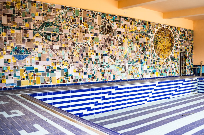 Mozaika na basenie w Metalowcu robi ogromne wrażenie /Grupa Arche /materiały prasowe