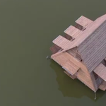 Może unosić się na wodzie. Niezwykły bambusowy dom w Wietnamie