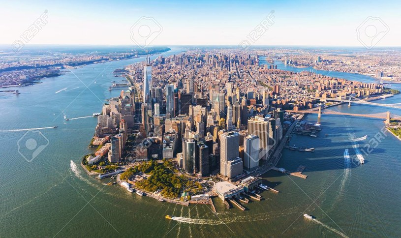 Można już lecieć rejsowym samolotem LOT do USA. Nz. Manhattan, Nowy Jork /123RF/PICSEL