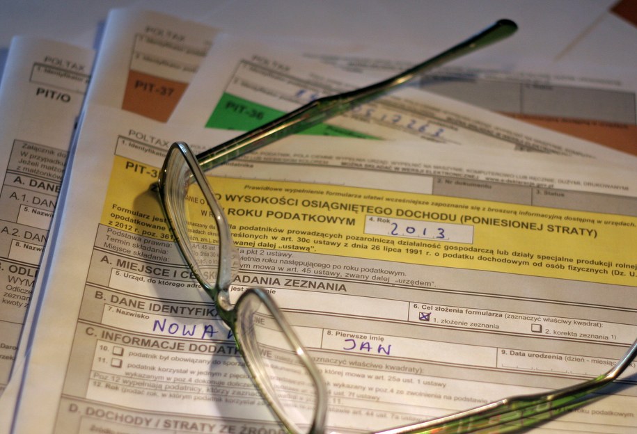 Można już składać korekty zeznań za 2019 r., w których odliczymy stratę z 2020 r. /Maciej Nycz /RMF FM