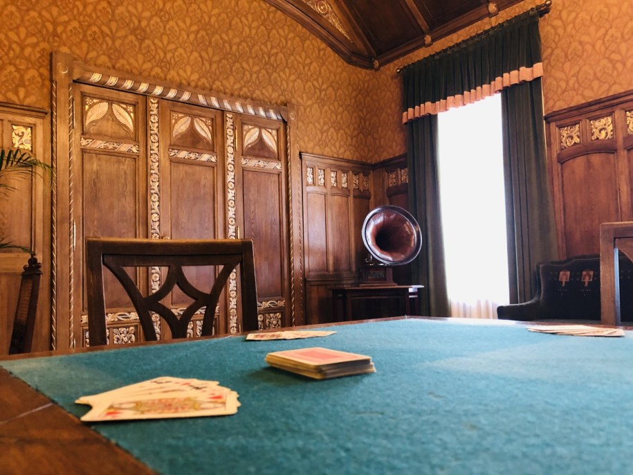 Można już zachwycać się "złotą komnatą" w Pałacu Poznańskich w Łodzi /Agnieszka Wyderka /RMF FM