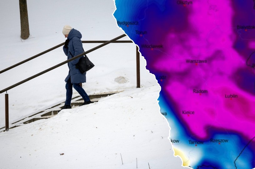 Mroźna zima miejscami odpuszcza. Część Polski z odwilżą