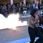 MŚ 2014: Policja rozgoniła protestantów przed finałem