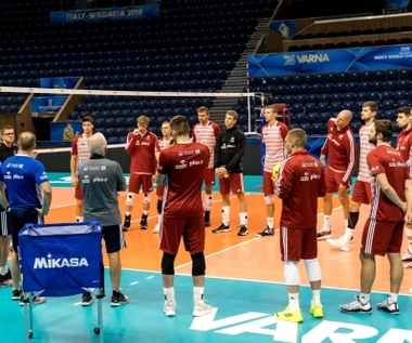 MŚ siatkarzy 2018: Polacy w pełnym składzie na pierwszym treningu w Turynie