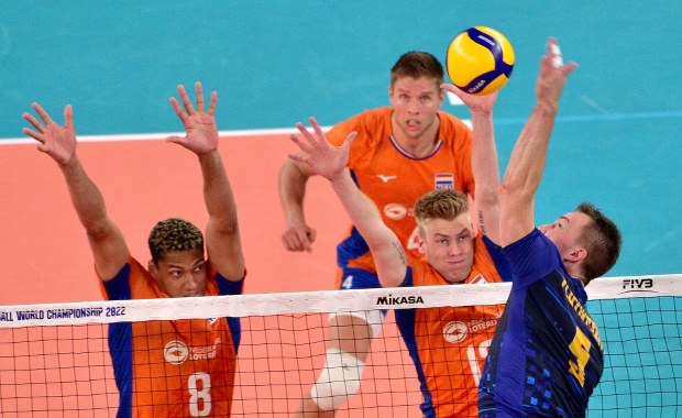 MŚ siatkarzy: Ukraina wygrała z Holandią 3:0 i awansowała do ćwierćfinału