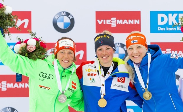 MŚ w biathlonie - Polki bez medalu, triumfowała Dorin Habert