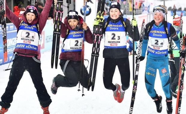 MŚ w biathlonie: Polki bez medalu w sztafecie. Złoto dla Niemek