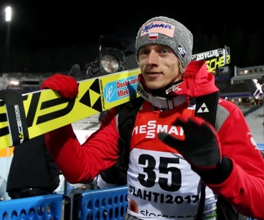 MŚ w Lahti: Dawid Kubacki trzeci w serii próbnej