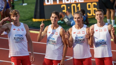 MŚ w lekkoatletyce. Porażka pań i sukces panów w sztafecie 4x400 m