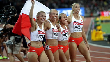 MŚ w Londynie: Polska sztafeta kobiet 4x400 m zdobyła brązowy medal!