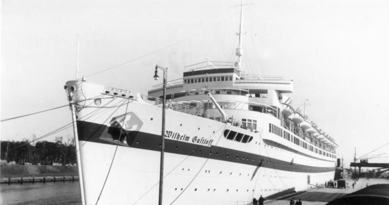 MS Wilhelm Gustloff w Gdańsku jesienią 1939 roku /Hans Sönnke /Wikimedia