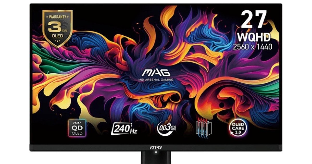 MSI MAG 271QPX QD-OLED E2 /materiały prasowe