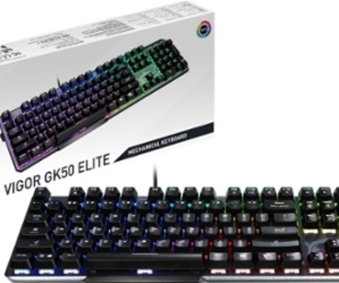 MSI Vigor GK50 Elite – nowa klawiatura mechaniczna dla graczy