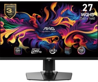 MSI z nowym monitorem OLED dla graczy z technologią Adaptive Sync