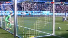 MSV Duisburg - FC Ingolstadt 2-1. Bramkarz pił wodę, gdy strzelano mu gola!