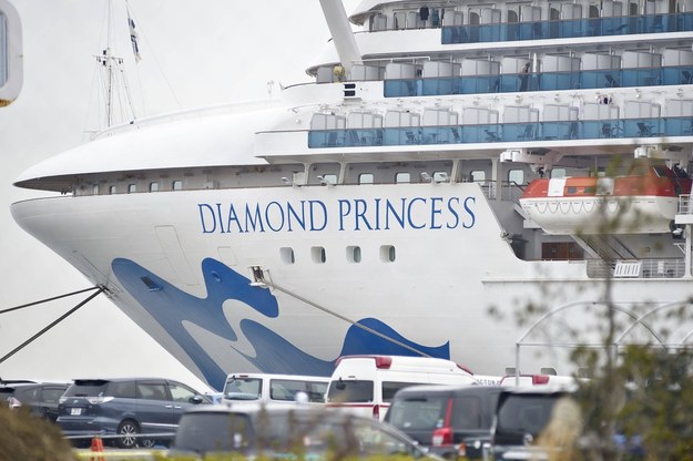 MSZ: dwójka Polaków zeszła z Diamond Princess, jeden wciąż na statku /FRANCK ROBICHON /PAP/EPA
