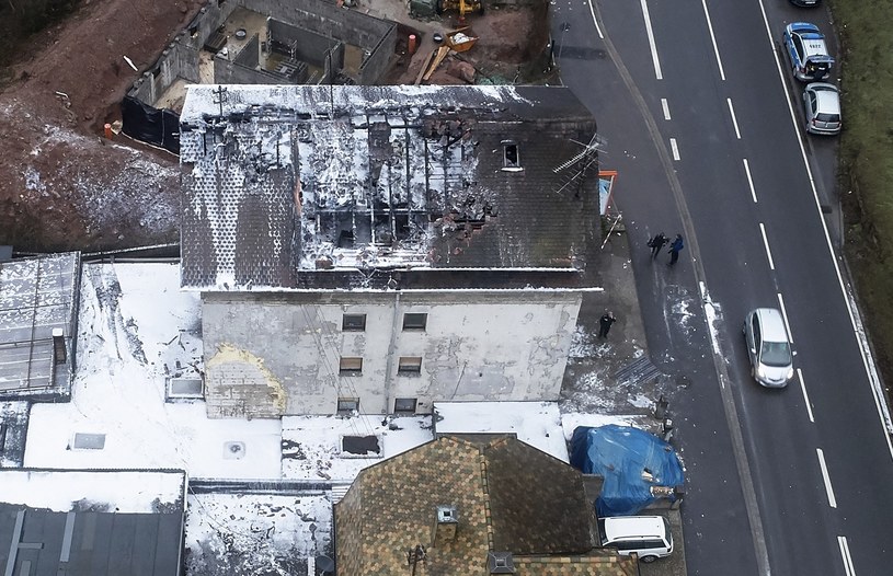 MSZ: w wyniku pożaru w miejscowości Lambrecht zginęło 4 Polaków, tożsamość piątej ofiary jest ustalana /Thomas Frey/dpa via AP /East News
