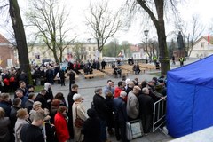 Msza św. w Gnieźnie z okazji 1050. rocznicy chrztu Polski