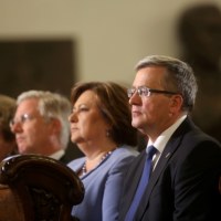 Król Filip I Koburg, królowa Matylda, Bronisław Komorowski, Anna Komorowska