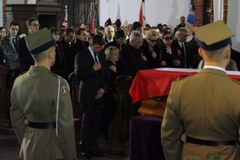 Msza żałobna podczas pogrzebu Tadeusza Mazowieckiego
