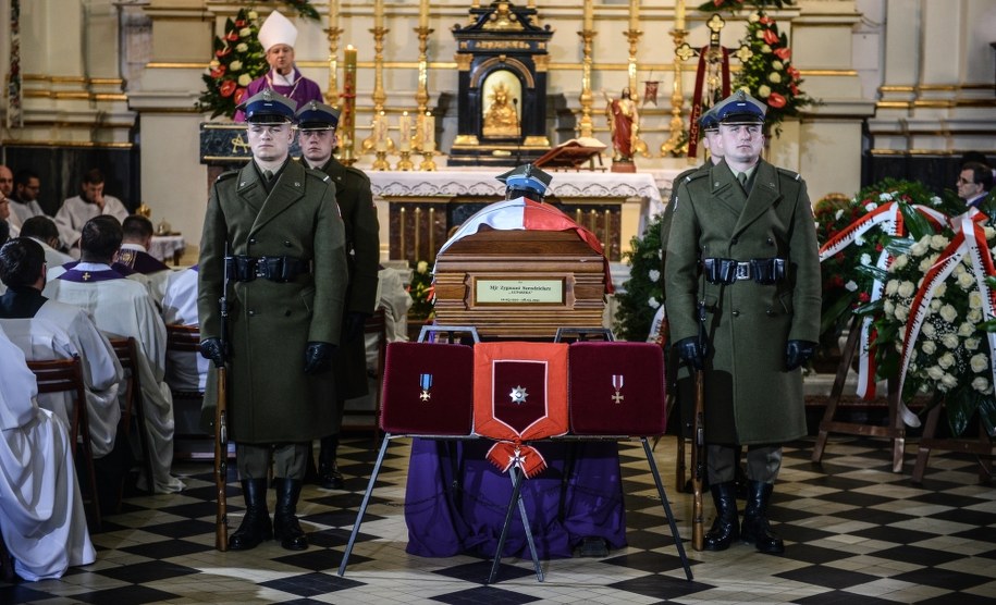 Msza żałobna w intencji ppłk. Zygmunta Szendzielarza "Łupaszki" /Jakub Kaminski /PAP