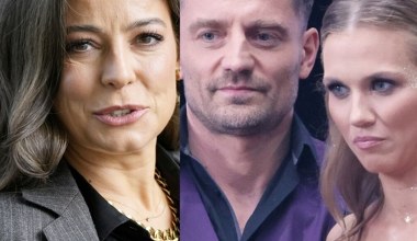 Mucha wymownie zareagowała na sytuację Rogacewicza i Kaczorowskiej. Aż weszła mu w słowo