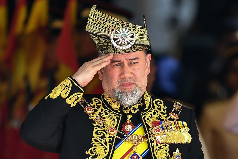 Muhammad V abdykował w styczniu 2019 roku, zaledwie dwa lata po wstąpieniu na tron. Fot. Mohd Rasfan /AFP/East News