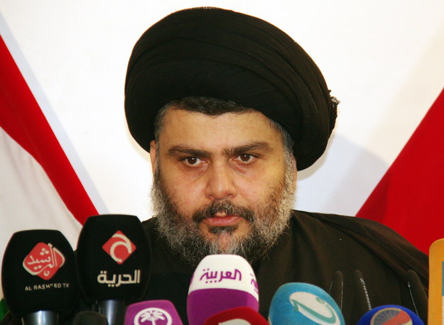 Muktada as-Sadr /KHIDER ABBAS /PAP/EPA