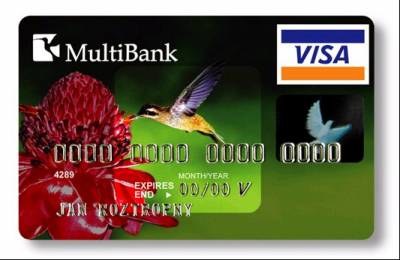 Multibank: Karta kredytowa VISA /INTERIA.PL