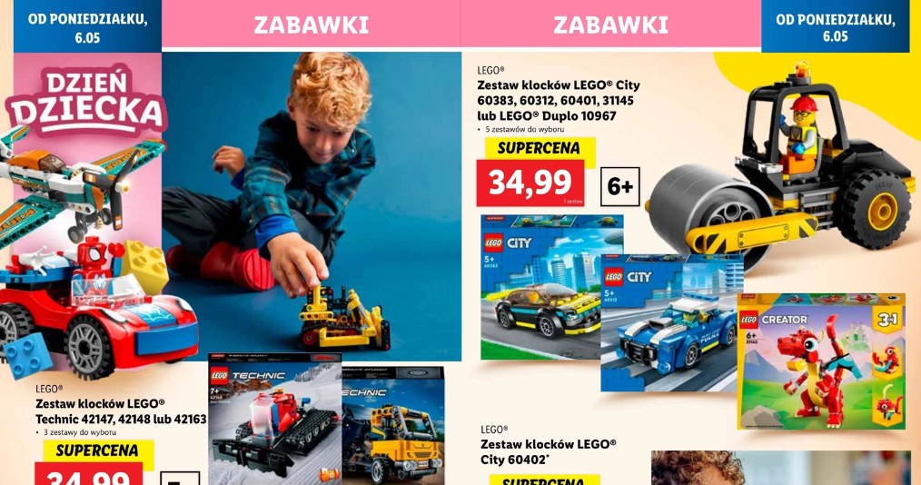 Multum zestawów LEGO w Lidlu! /Lidl /INTERIA.PL