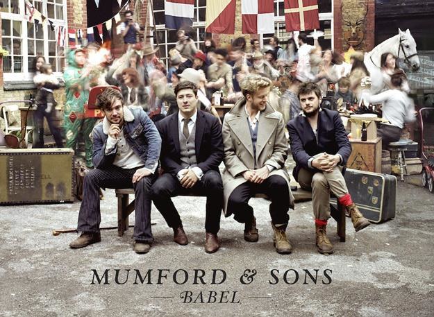 Mumford & Sons na okładce albumu "Babel" /