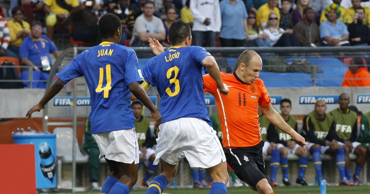 Mundial 2010: Holandia - Brazylia